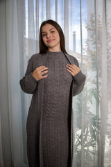 Dania Dress with jacket Grey