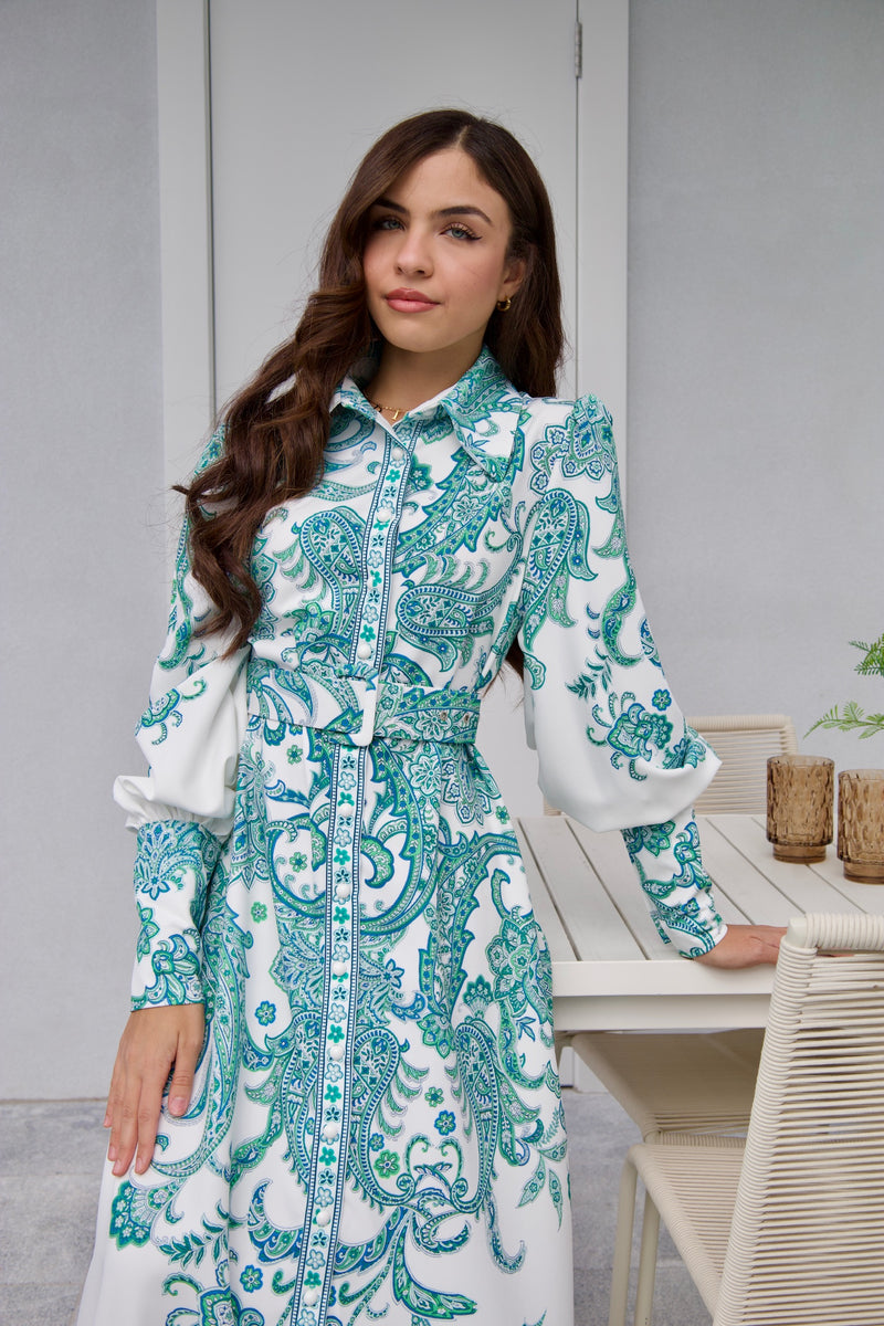 Lala Dress Turquoise