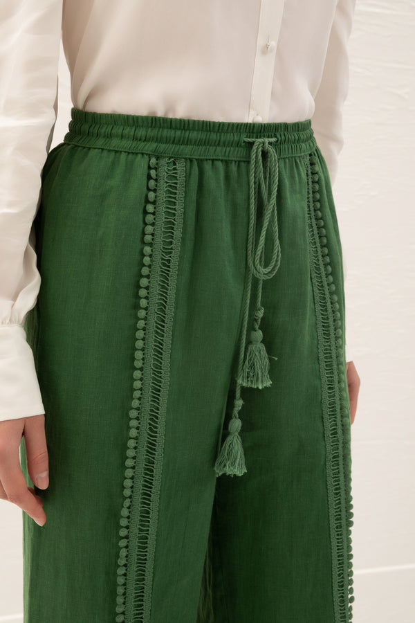 Illy Embroidered Pants