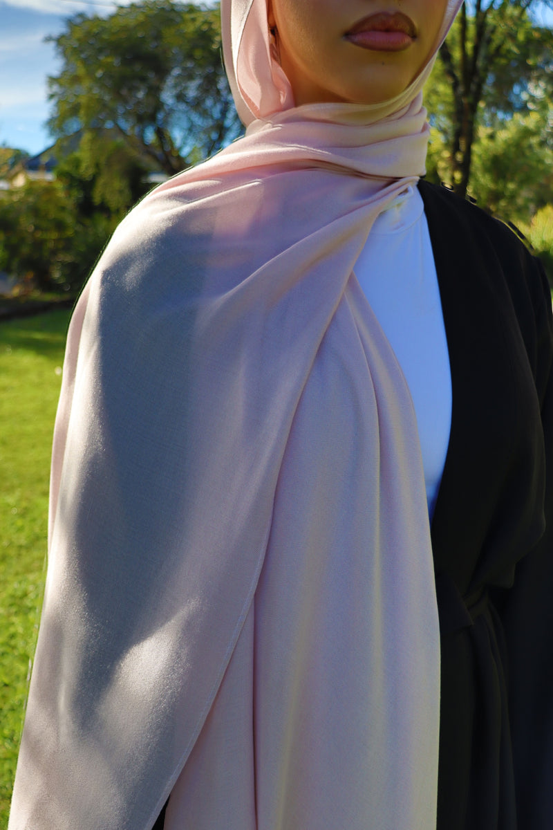 Viscose Scarf Set Misty Rose