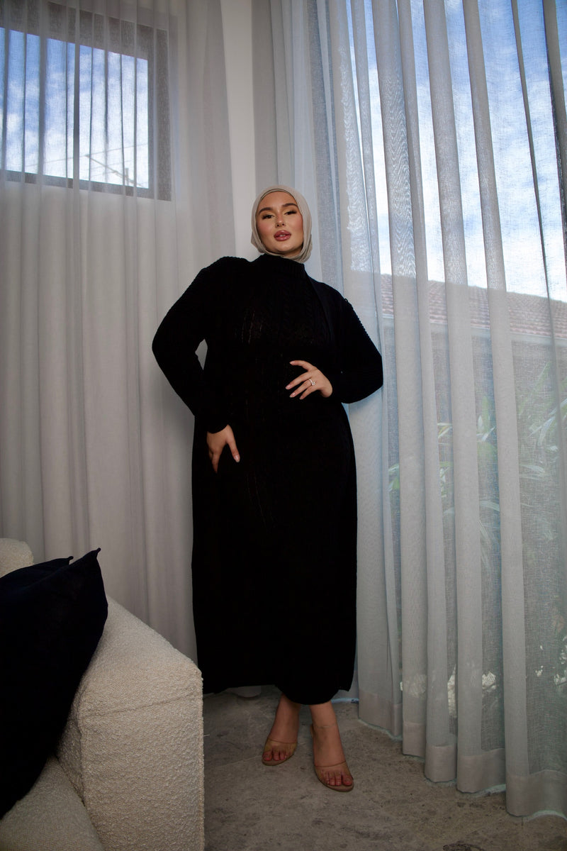 Dania Dress with jacket black